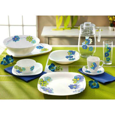 Luminarc FRESH GARDEN bluТарелка десертная 19 см. H8637