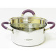 Lessner Kew garden Каструля с крышкой цедило 18см 2,2л  55114-18 V
