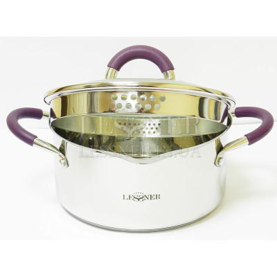 Lessner Каструля Violet D=20см 2,9л Kew garden 55114-20 V