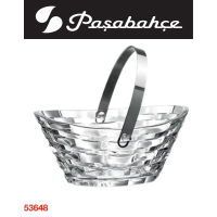 Цукерниця з ручкою корзинка 21см. Rattan Pasabahce - 53648
