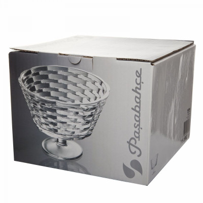 Салатник-цукерниця на ніжці 22см. Rattan Pasabahce - 96768