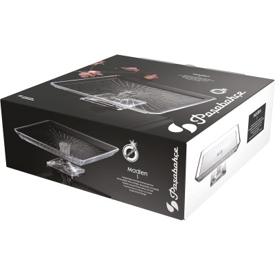 Блюдо тортівниця на ніжці 24 см. Madlen Pasabahce - 950007