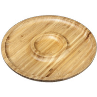 Wilmax.Bamboo.Блюдо кругле 35,5см-2секції WL-771049