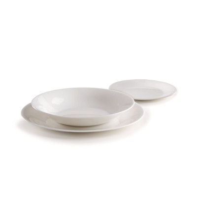 Тарілка глибока 23 см. HoReCa White Moon BORMIOLI-ROCCO - 480180F27321990