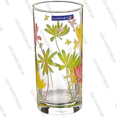 Luminarc Crazy Flowers Стакан высокий набор 6х270мл.  G4604