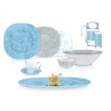 Сервіз столовий 46 предметів* Luminarc CARINE ANNALEE BLUE  - Q5492
