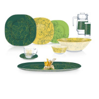 Сервіз столовий 46 предметів* Luminarc CARINE ANNALEE GREEN  - Q5493