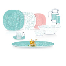 Сервіз столовий 46 предметів* Luminarc CARINE ANNALEE TURQUOISE  - Q5491