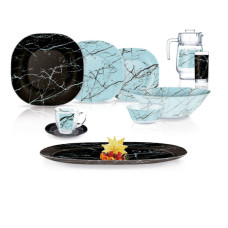 Сервіз столовий 46 предметів* Luminarc CARINE PORTORO TURQUOISE  - Q4442