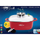 BARTON STEEL Кастрюля 5.5л. с крышкой 28см. - BS4828