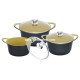 BARTON STEEL Набор кастрюль 6 прд. BS4106