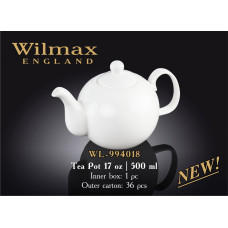 Чайник заварювальний 500мл. Wilmax Color -  WL-994018/1C