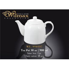 Wilmax Чайник заварювальний 900мл.Color WL-994007/1C