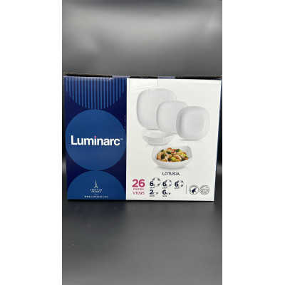 Сервіз столовий 26 пр. Lotusia Luminarc V1095
