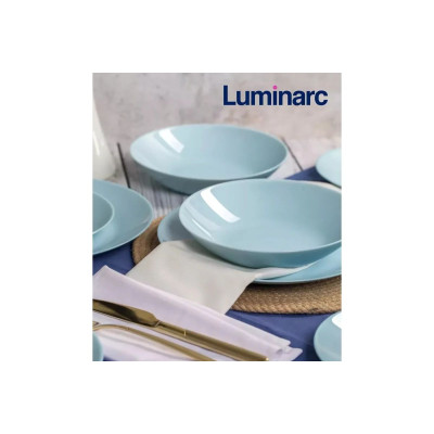 Тарілка глибока кругла 20 см. Zelie Paradise Blue Luminarc - V5848