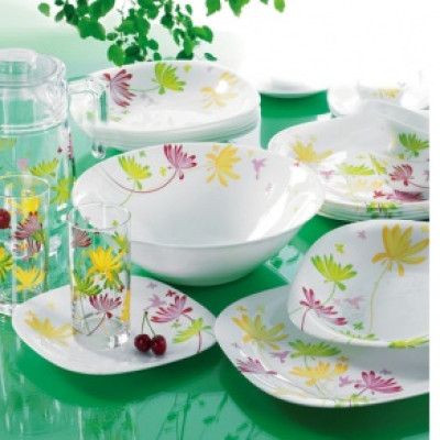 Luminarc CRAZY FLOWERS Сервиз (19 пр.) E8047