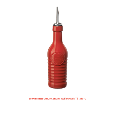 Пляшка для олії 270 мл. Bormioli OFFICINA BRIGHT RED - 540628MTS121970