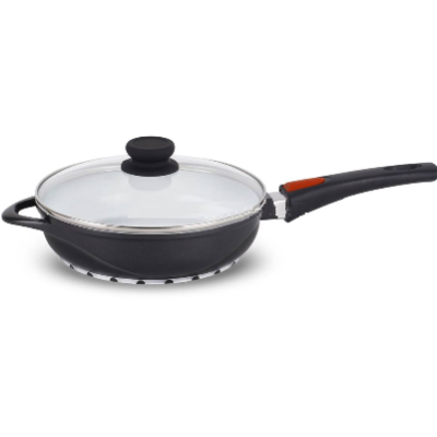 BARTON steel Сковорода с крышкой 24см. BS7944