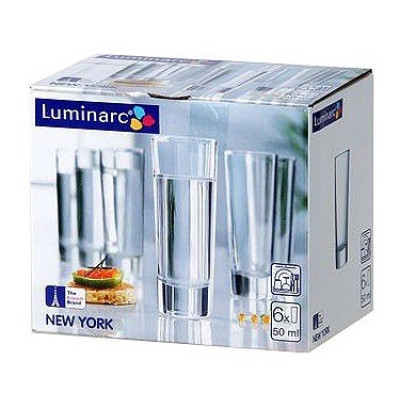 Стопка набір 6Х50мл. Luminarc New York - P2650