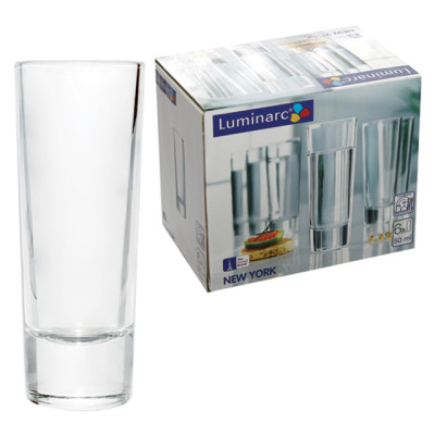 Стопка набір 6Х50мл. Luminarc New York - P2650