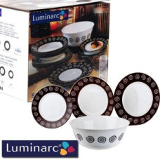 Сервиз столовый-19пр.  Sirocco Brown Luminarc -  N4867