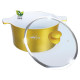 BARTON STEEL Кастрюля с крыш. 28 см. 5,3 л. BS6510-28