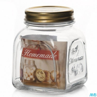 Банка з кришкою 500 мл. Homemade Pasabahce - 80384-1