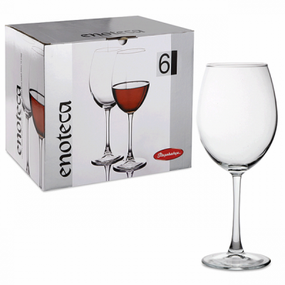 Келихи вино набір 6 штук 615мл. Enoteca PASABAHCE  - 44738