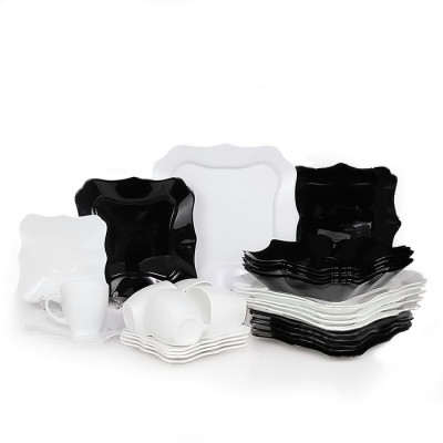 Luminarc Authentic Black White Столовый Сервиз 30 пр (E6199)