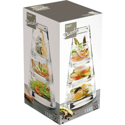 DUROBOR Vertigo Pyramide PRO, Набор 4 шт -820 мл.0797/82