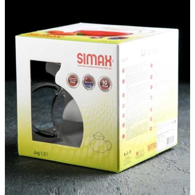 Чайник жаростійкий 1л.  Marta Color SIMAX  -  s3403М