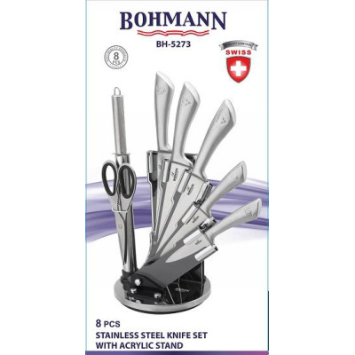 BOHMANN Набор кухонных ножей 8 предметов - BH 5273
