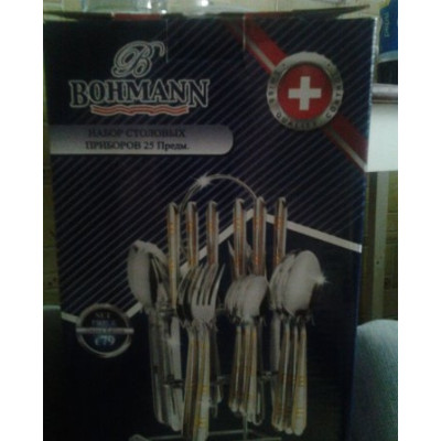 Bohmann столовые приборы 24пр.на стойке BH-5725