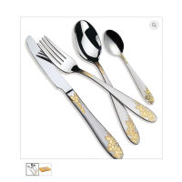 Hoffburg Napoli Столовые приборы 24 предмета - HB 24001 GS