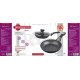 Сковорідка з кришкою 24 см. BOHMANN - BH 9512-24