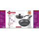 Сковорідка з кришкою 28 см. BOHMANN - BH 9512-28