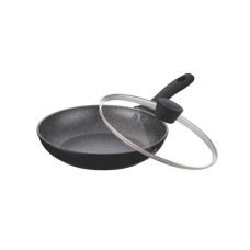 MEISTERKLASSE NERO TOUCH  Сковородка с крышкой 28см. MK-1018-28