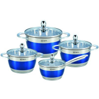 BOHMANN Набор посуды 8 предметов - RS 1818-08 BLUE