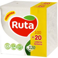 Серветки упаковка120шт. 24Х24див. RUTA 3 - R74049