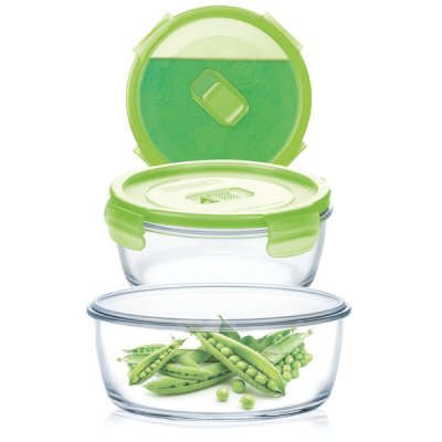 LUMINARC PURE BOX ACTIVE NEON Контейнер пищевой 420 мл N0922