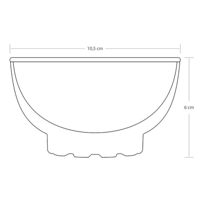 Салатник 270 мл Mousse Pasabahce – 530246-1