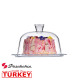 Блюдо Тортівниця з кришкою 26.4 см.  Patisserie Pasabahce - 96874