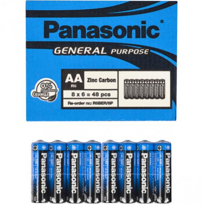Panasonik R6 special Батарейка (пальчик) - R6BER/8P