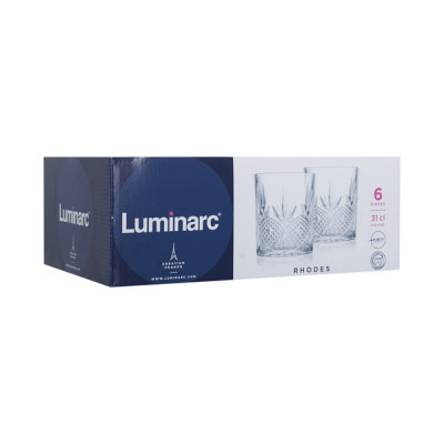 Luminarc RHODES Стакан низкий  набор 6х310мл.- N9066
