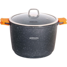 BOHMANN Кастрюля высокая 7.5л. с крыш.28cm. - BH 7351-28 MRB