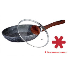 VISSNER Сковородка с крыш+подставка 30cm. VS 7532-30