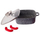 BOHMANN Кастрюля 3.5л. с крышкой 24 cm. - BH 2427 MRB