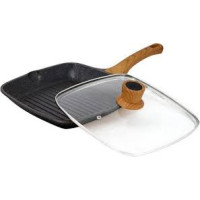 VISSNER Grill Сковородка гриль с крышкой 26cm. - VS 7740-26