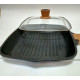 VISSNER Grill Сковородка гриль с крышкой 26cm. - VS 7740-26