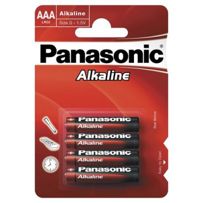 Батарейка мініпальчик R3 Panasonic LR3 2bl Alkaline  - 033011